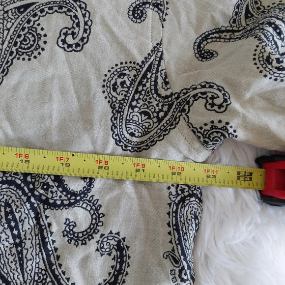 Road Paisley Button Down Shirt Size L - Picture 9 of 11